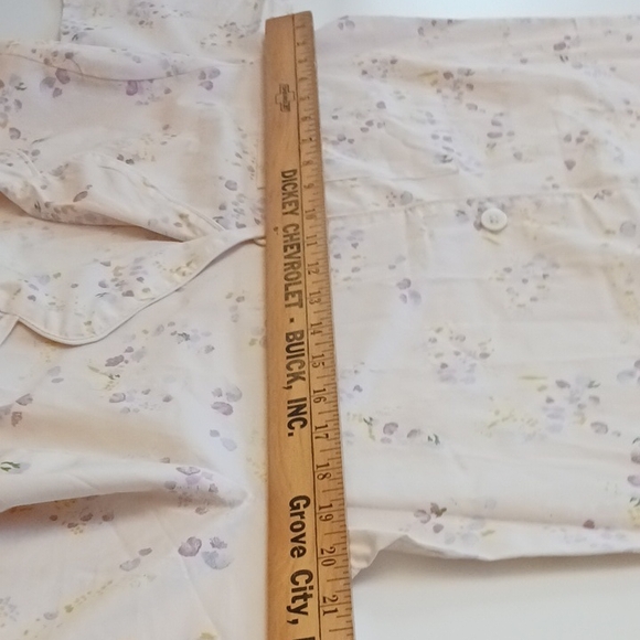 Floral Button-Down Nightshirt - Picture 6 of 7